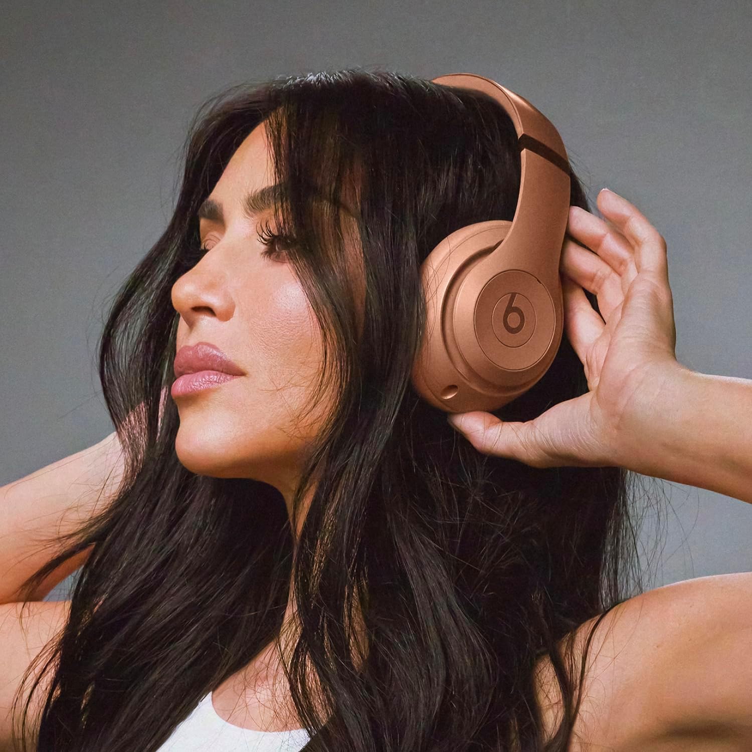 Beats Studio Pro x Kim Kardashian – Premium Wireless Over-Ear Headphones- Up to 40-Hour Battery Life  Active Noise Cancelling  USB-C Lossless Audio  Apple & Android Compatible - Dune