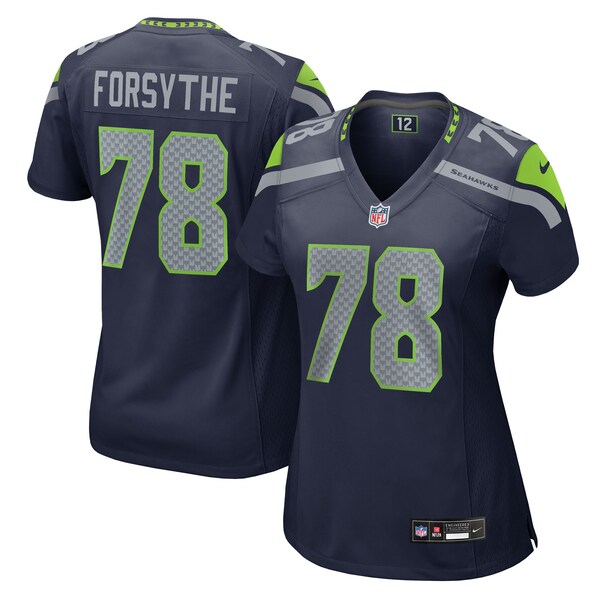 Stone Forsythe Seattle Seahawks Nike Women's Team Game Jersey -  College Navy