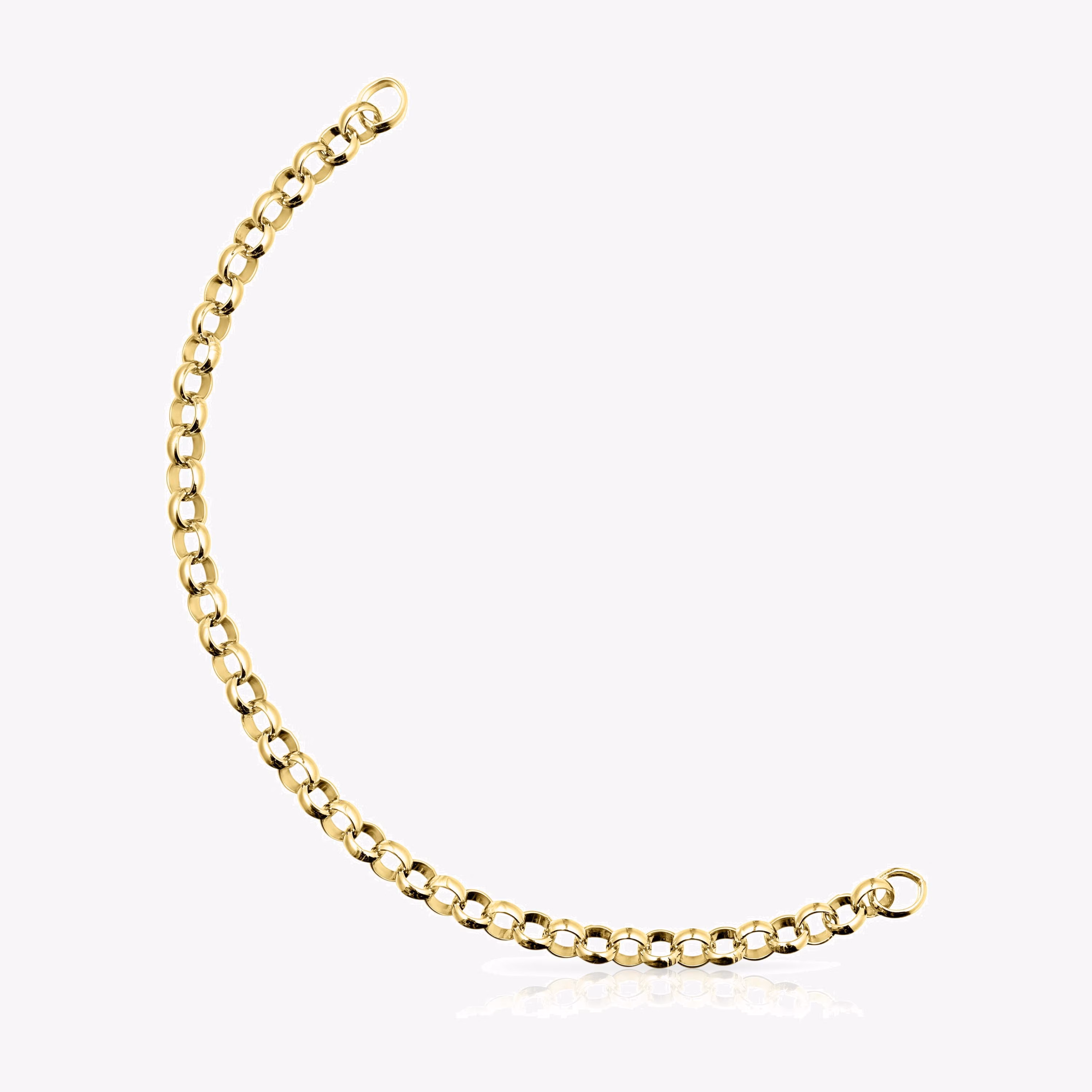 Pulsera con baño de oro 18 kt sobre plata Hold