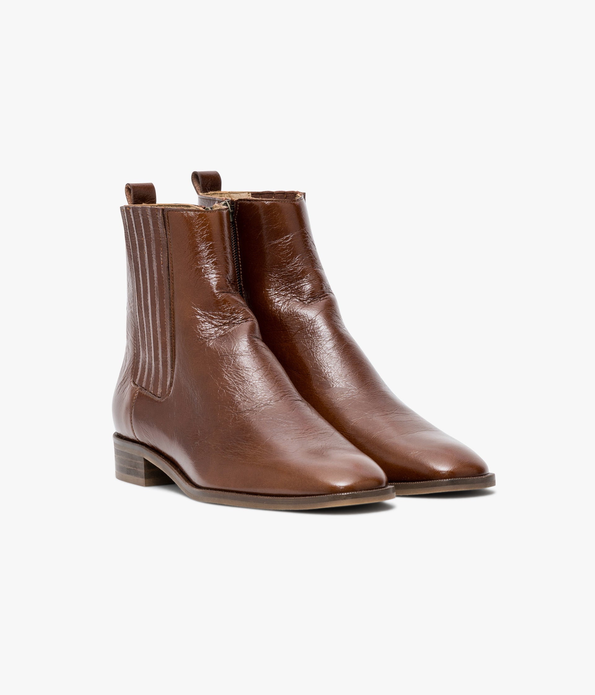 Boots Miranda cognac