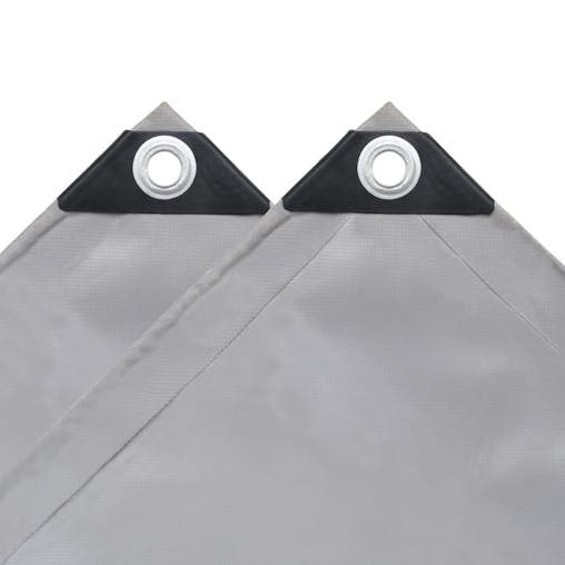 NNEVL Tarpaulin 650 g/m&sup2; 2x3 m Grey