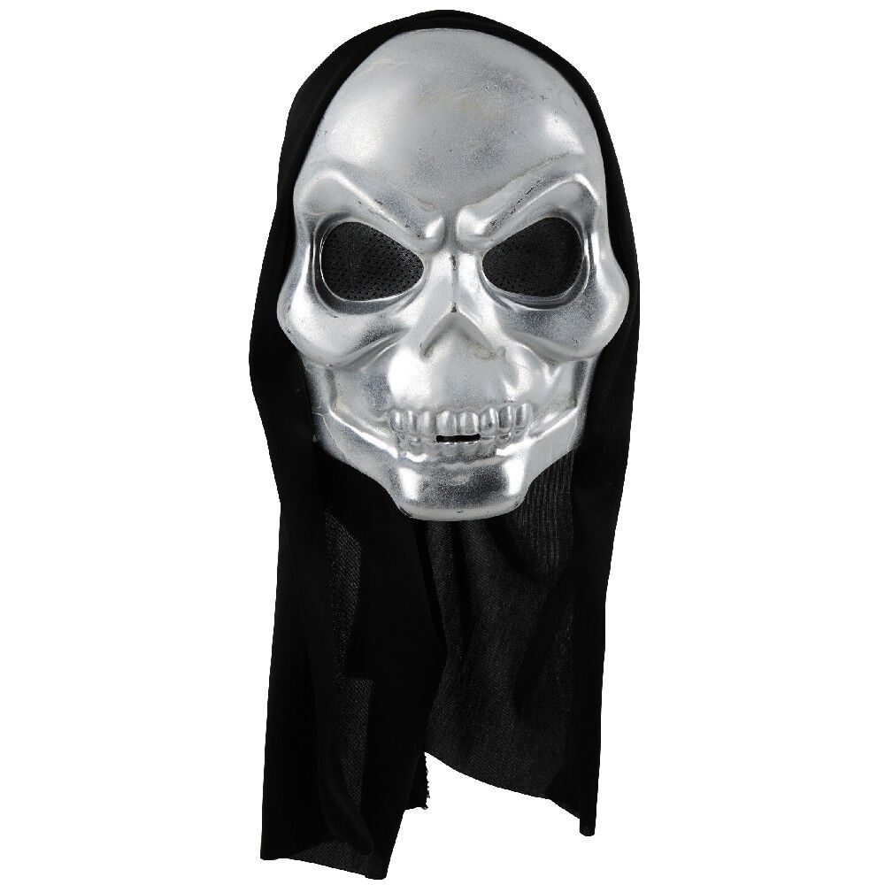 Masque squelette tête de mort phosphorescent adulte