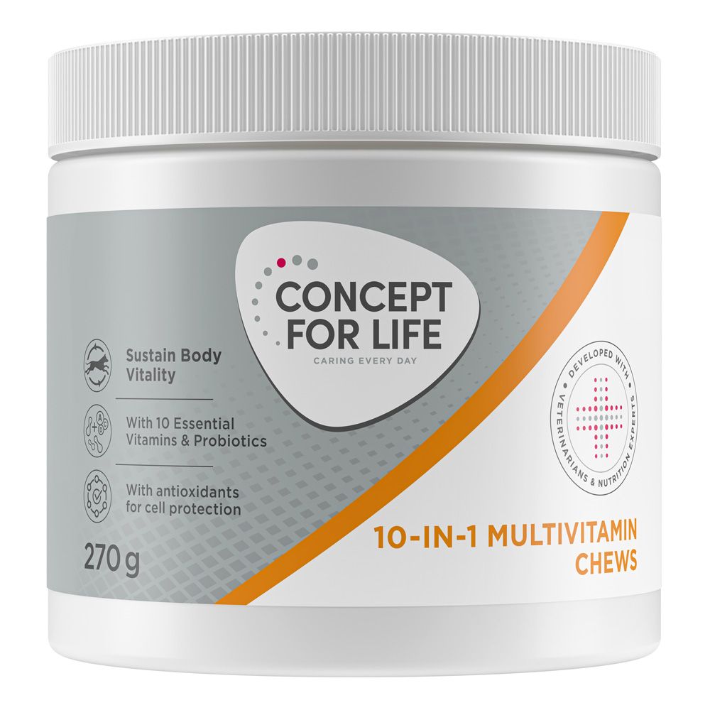 Concept for Life 10-in-1 Multivitamin Supplements Chews