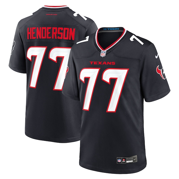 LaDarius Henderson Houston Texans Nike Game Jersey -  Navy