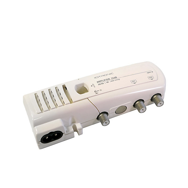 Amplificateur TV 22dB 2 TV 4G/5G, connexion F