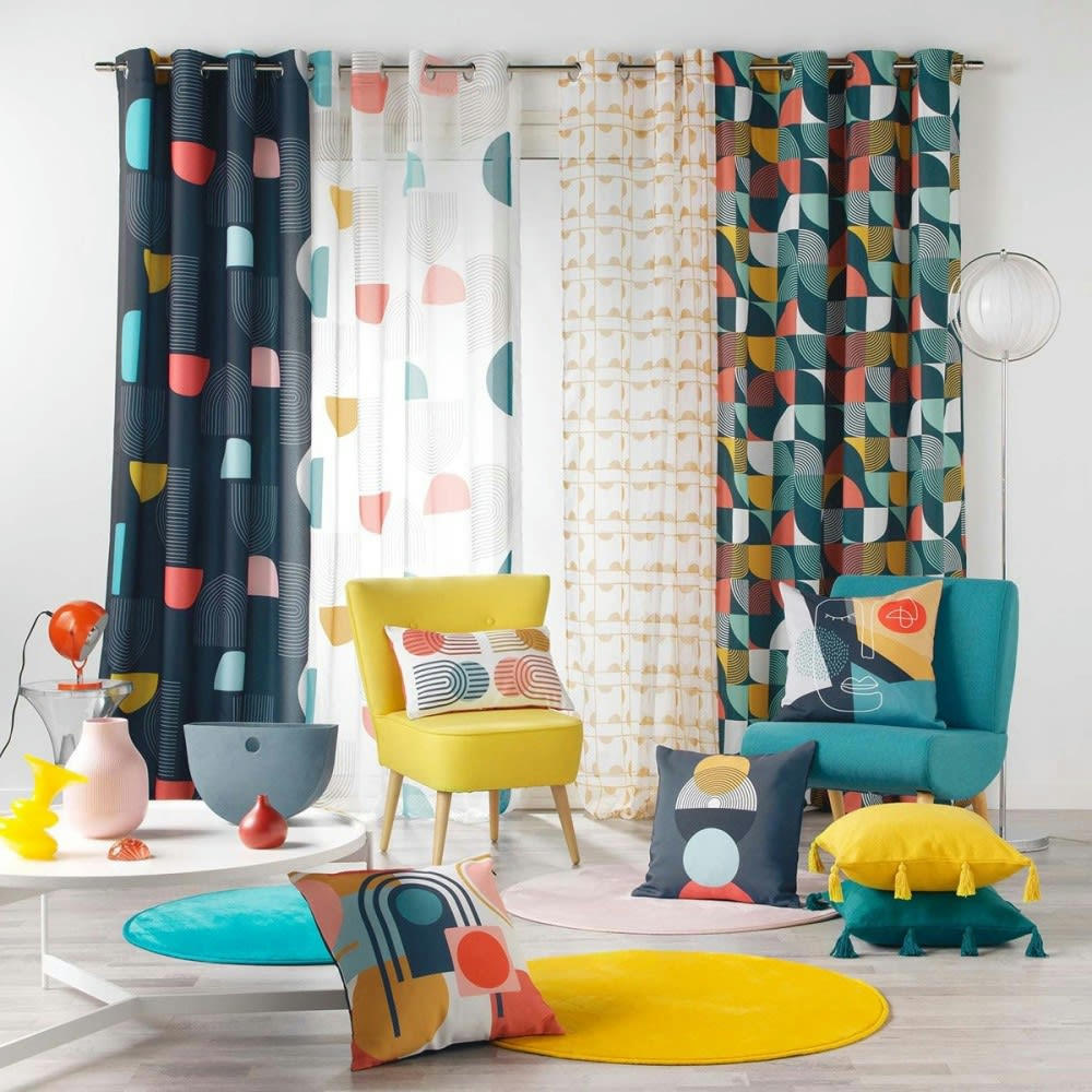 - Rideau pop art 140x260cm