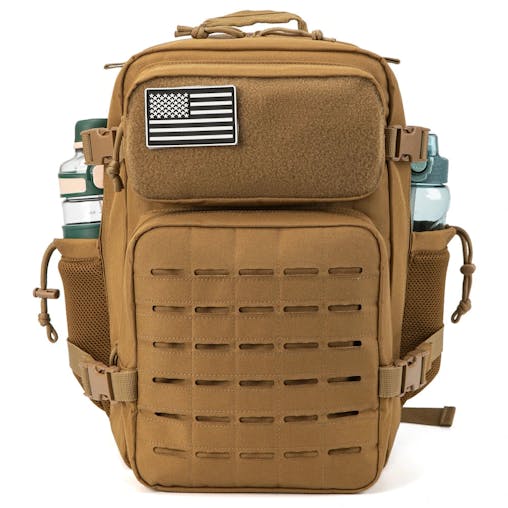 NNEOBA 25L Military Tactical Backpack with MOLLE Modular Design