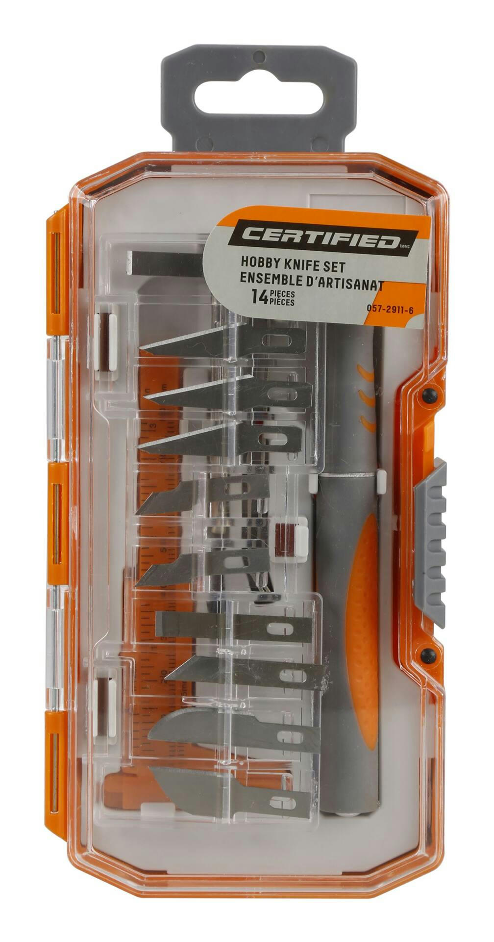 Certified Hobby Knife Set, 15-pc