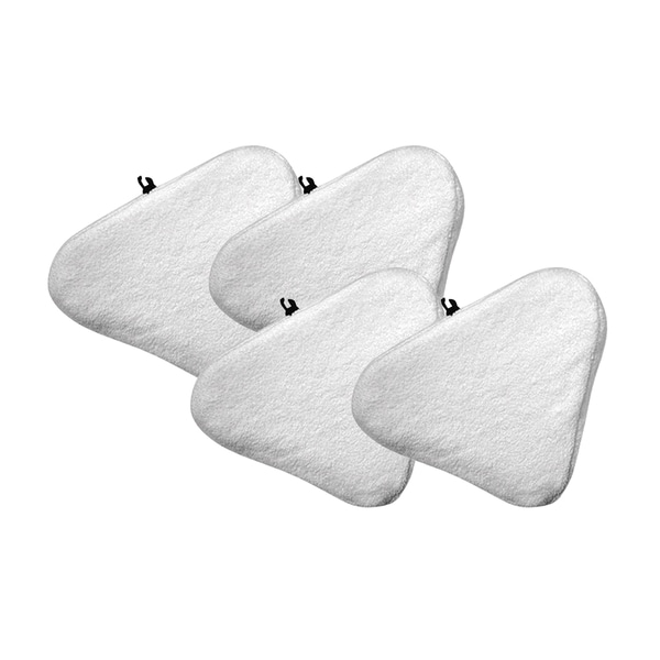 4pk Replacement Steam Mop Pads, Fits Bissell Select Hard Surface Cleaner 94E9T(A), Compatible with Part 76B2A