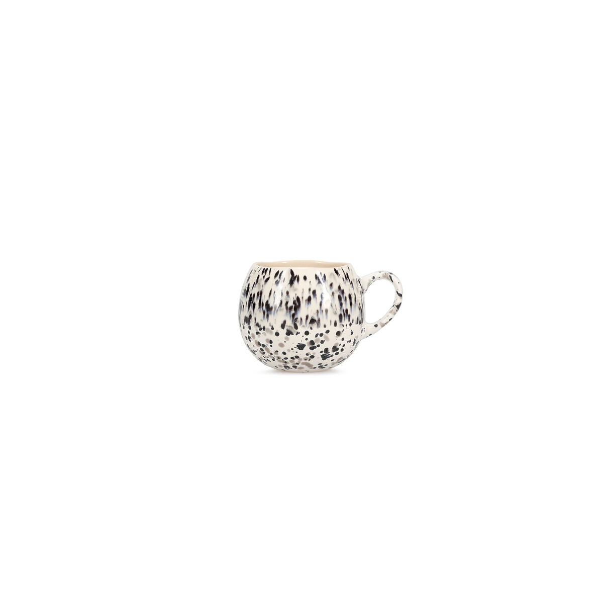 Salt & Pepper - Beker 46cl dotted black Muggies