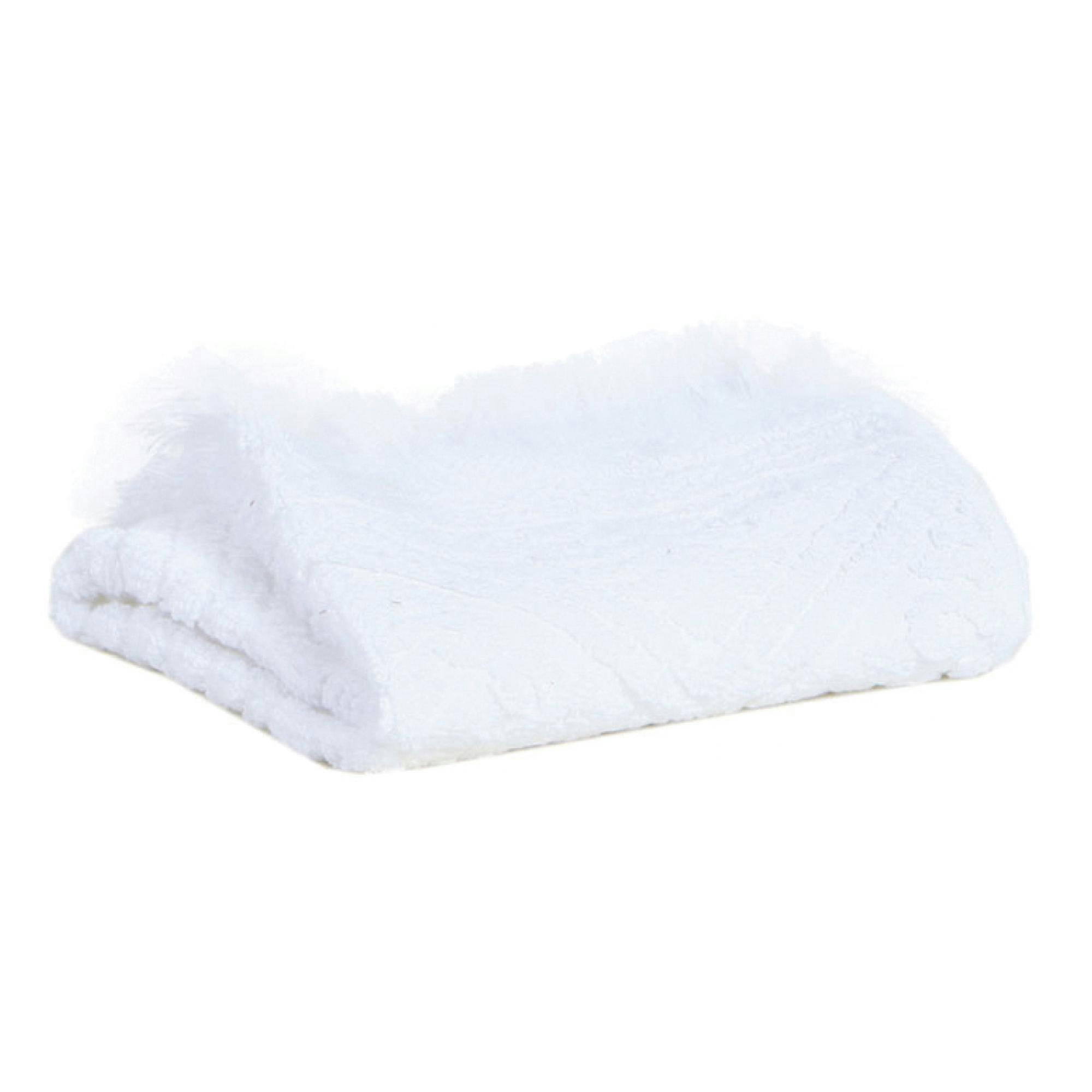 ZOE - Serviette de Toilette Zoé en coton neige 50 x 100