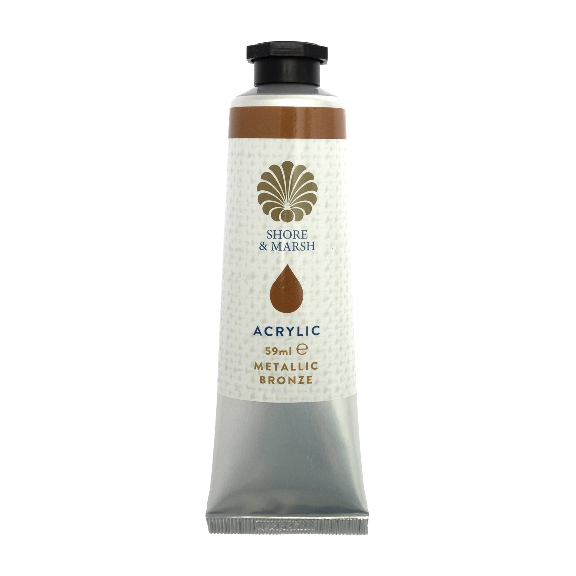 Shore & Marsh Metallic Bronze Acrylic Paint 59ml