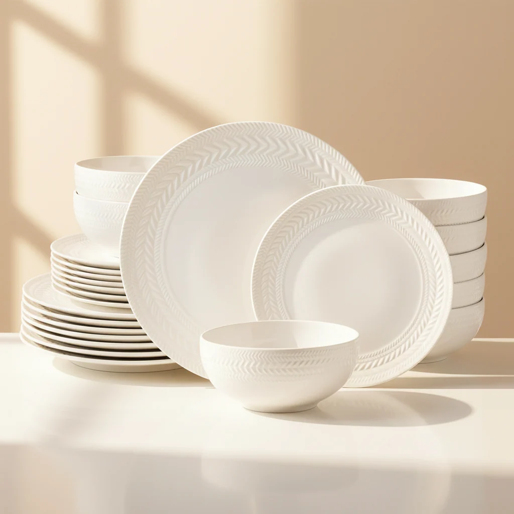 Josephine 24 Piece Dinnerware Set, Service for 8
