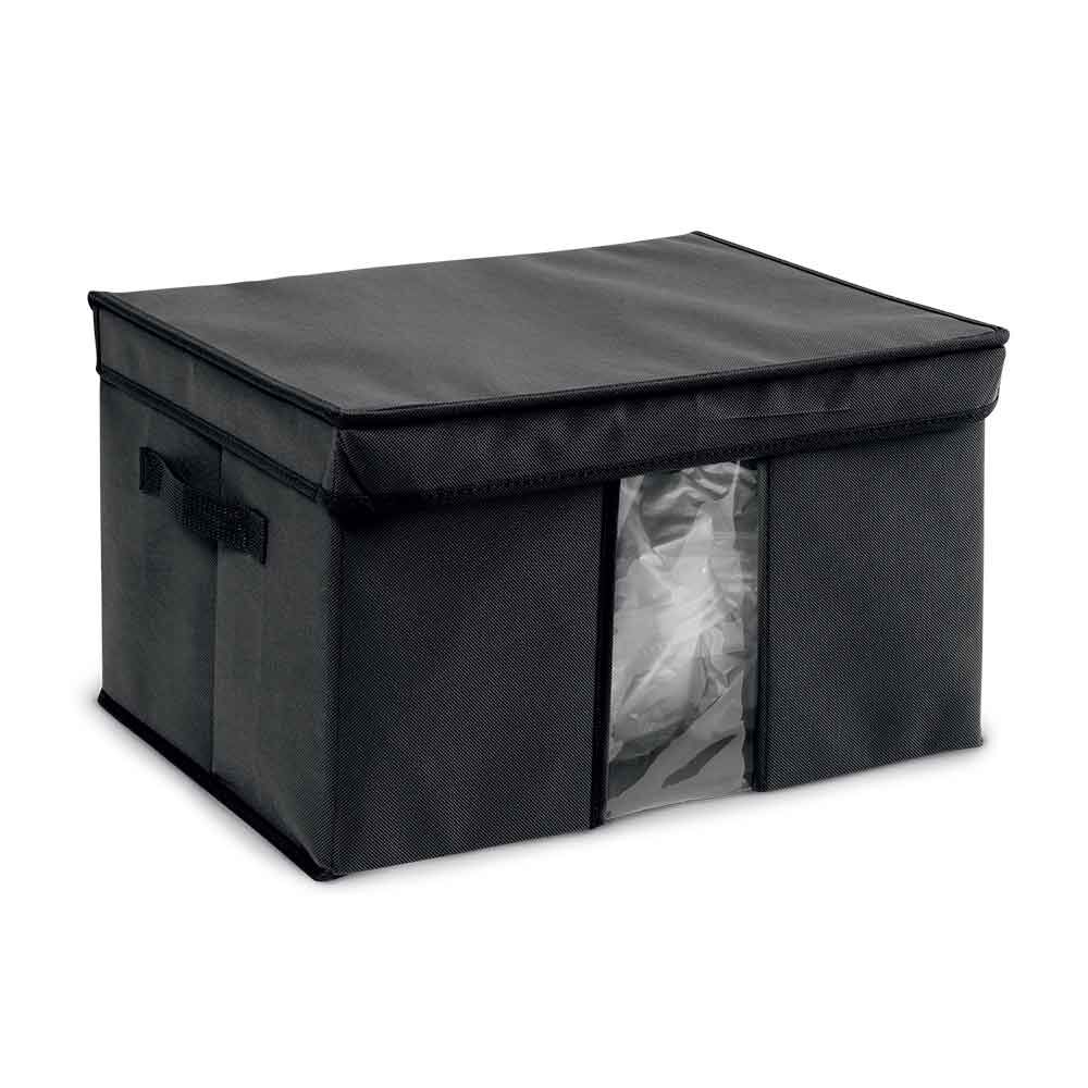 BoÎte de rangement 42x32xH25cm avec housse sous vide 80x60x32cm