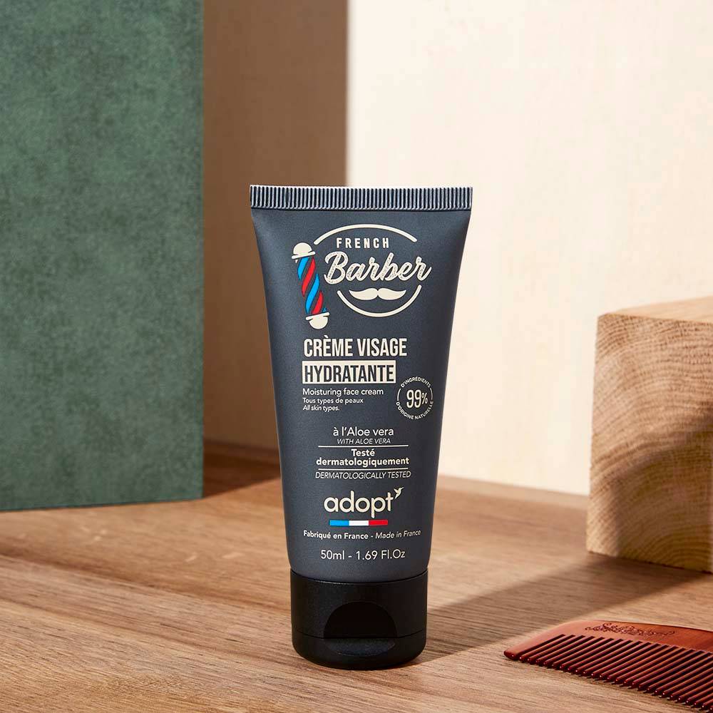 French BarberCrème visage hydratante 50ml