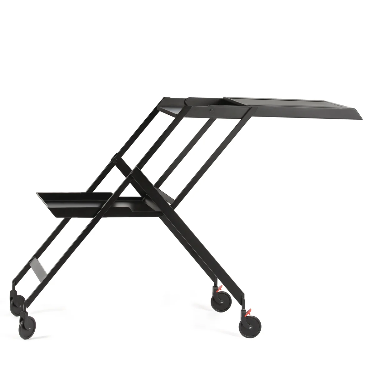 Alessi - Plico Servierwagen, schwarz