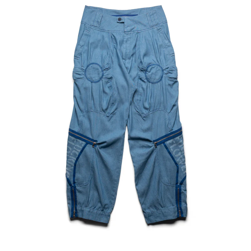 Marithe Francois Girbaud Camofleur Denim Pants - Light Indigo