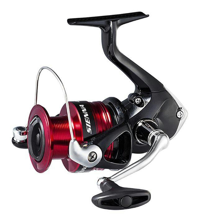 Shimano Sienna Spinning Fishing Reel, Reversible, Assorted Sizes