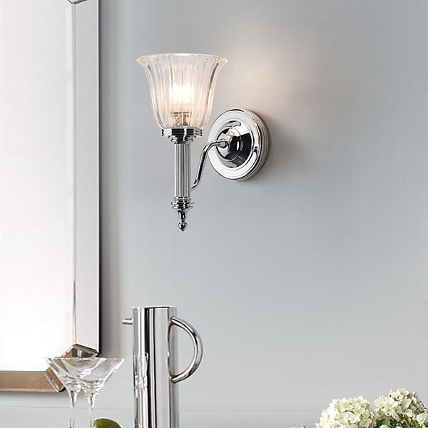 Carroll 1 lumière - Chrome poli