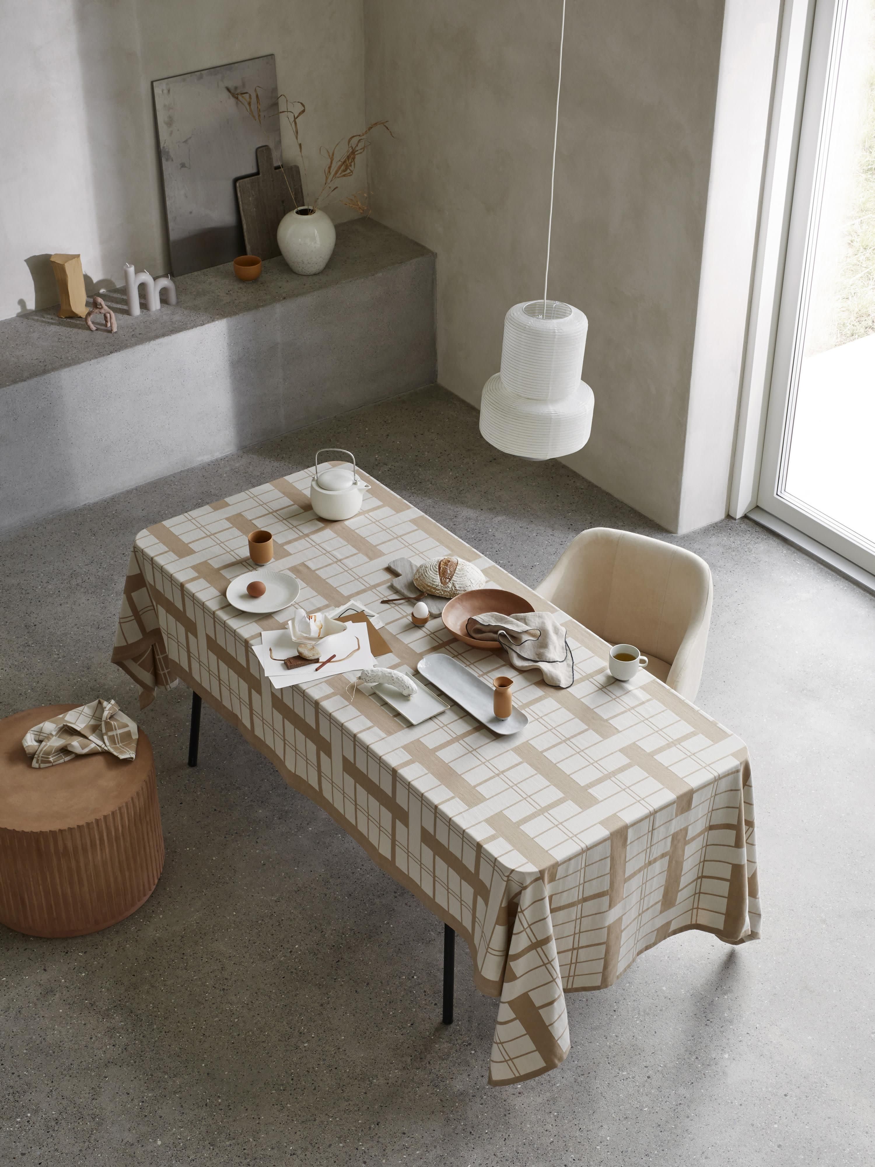 Handgefertigter Servierteller Nordic Sand