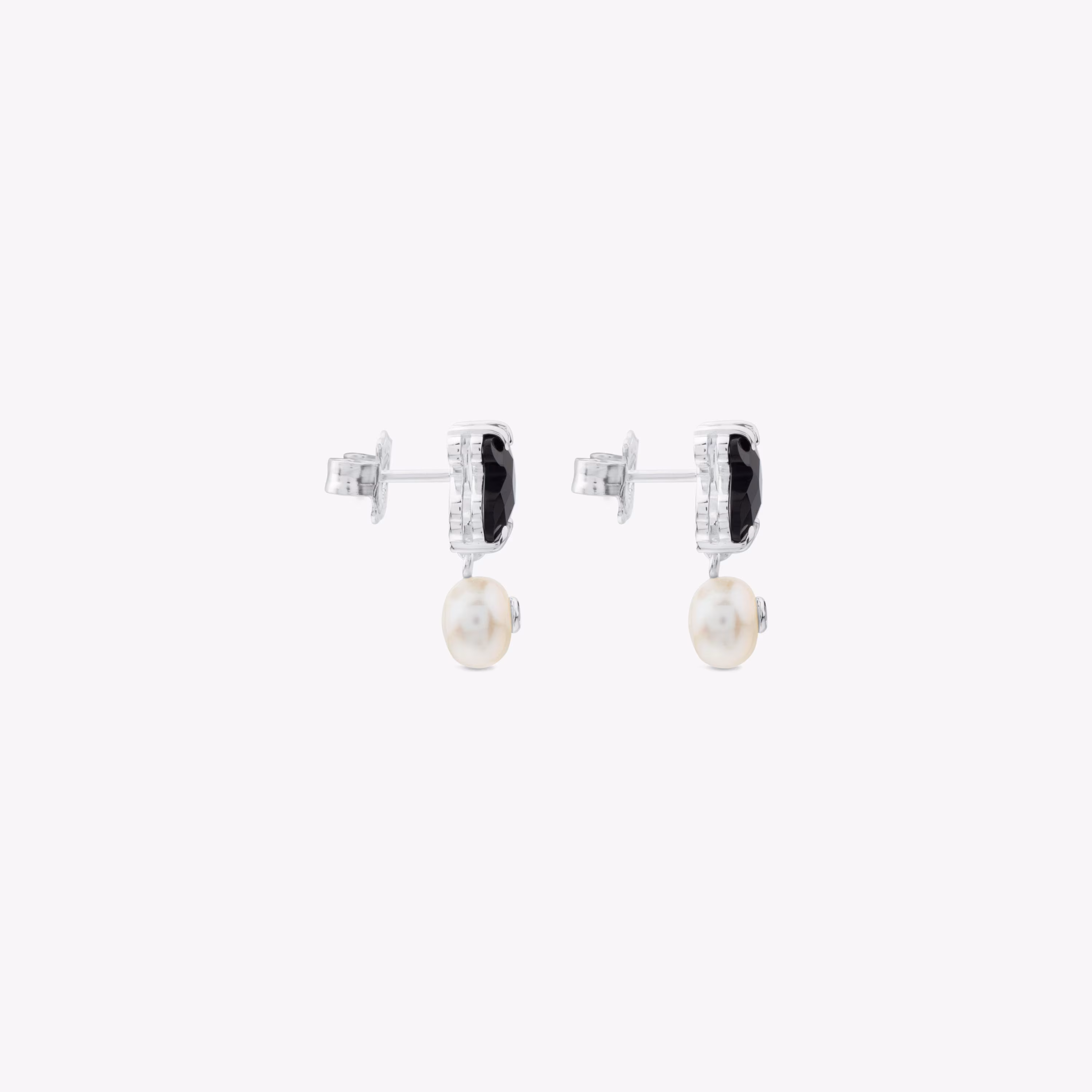 Pendientes de plata Erma