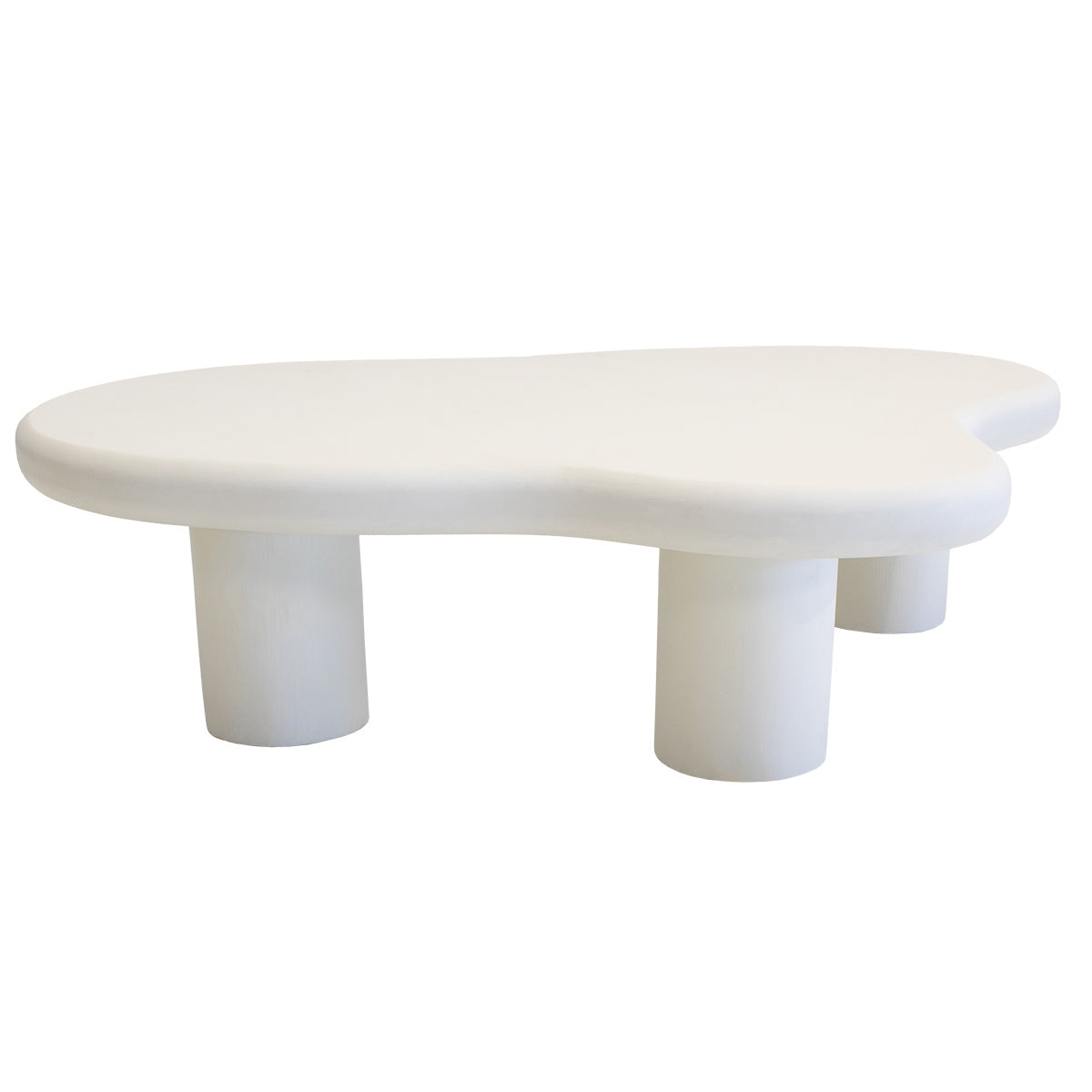 Giga Meubel Salontafel Sam Organisch - Beton Ciré - Beige - 120x88x30cm