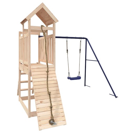 NNEVL Outdoor Playset Solid Wood Pine