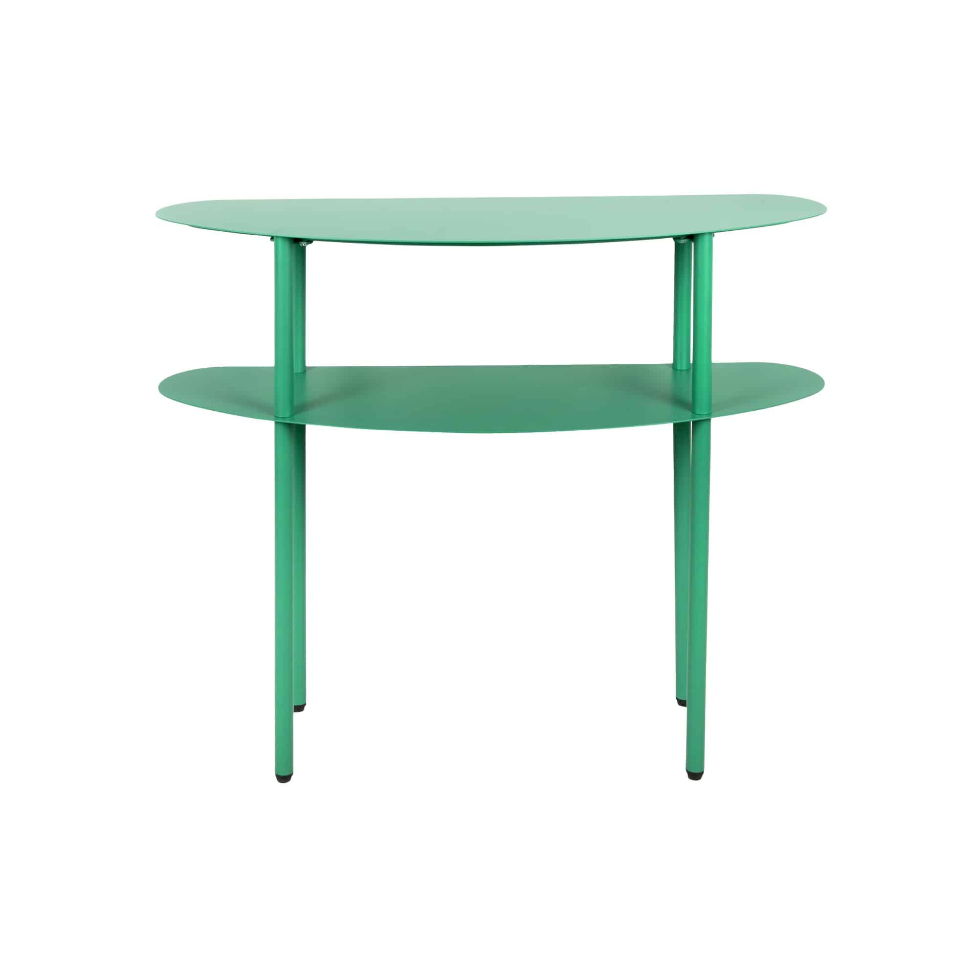 Leitmotiv side table Cool Retro - groen - 90x28x72.5cm