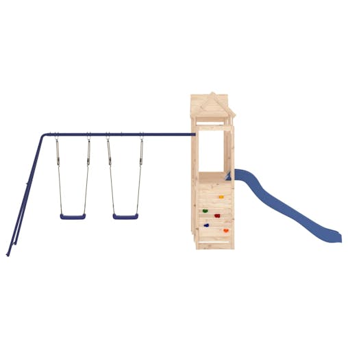 NNEVL Outdoor Playset Solid Wood Pine
