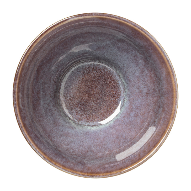 Schaal facet - lichtblauw - &Oslash;13x7.5 cm