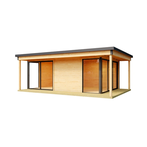 Gartenhaus »Domeo«, BxHxT: 608, 4 x 239, 4 x 418, 9 cm, (Außenmaß inkl. Dachüberstand)