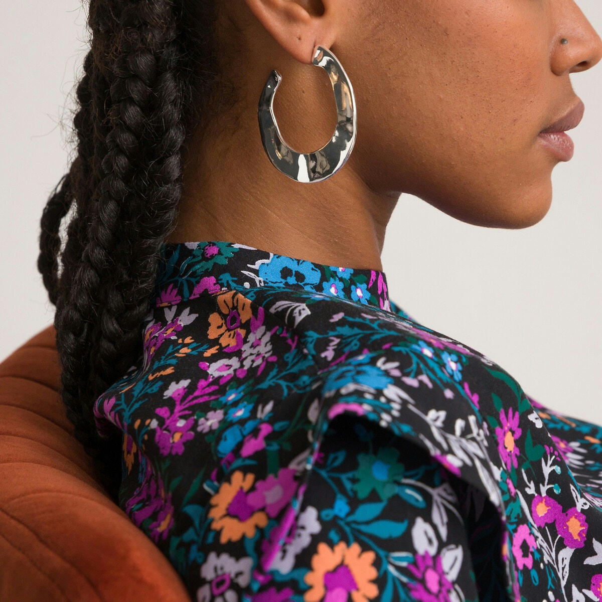 Boucles d'oreilles style créole