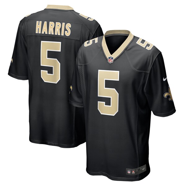 Will Harris New Orleans Saints Nike  Game Jersey -  Black