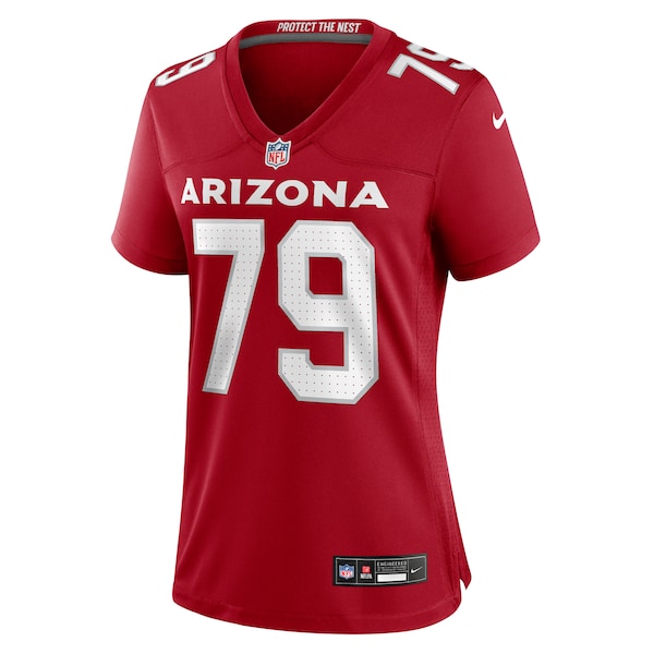 PJ Mustipher Arizona Cardinals Nike Women's Team Game Jersey -  Cardinal