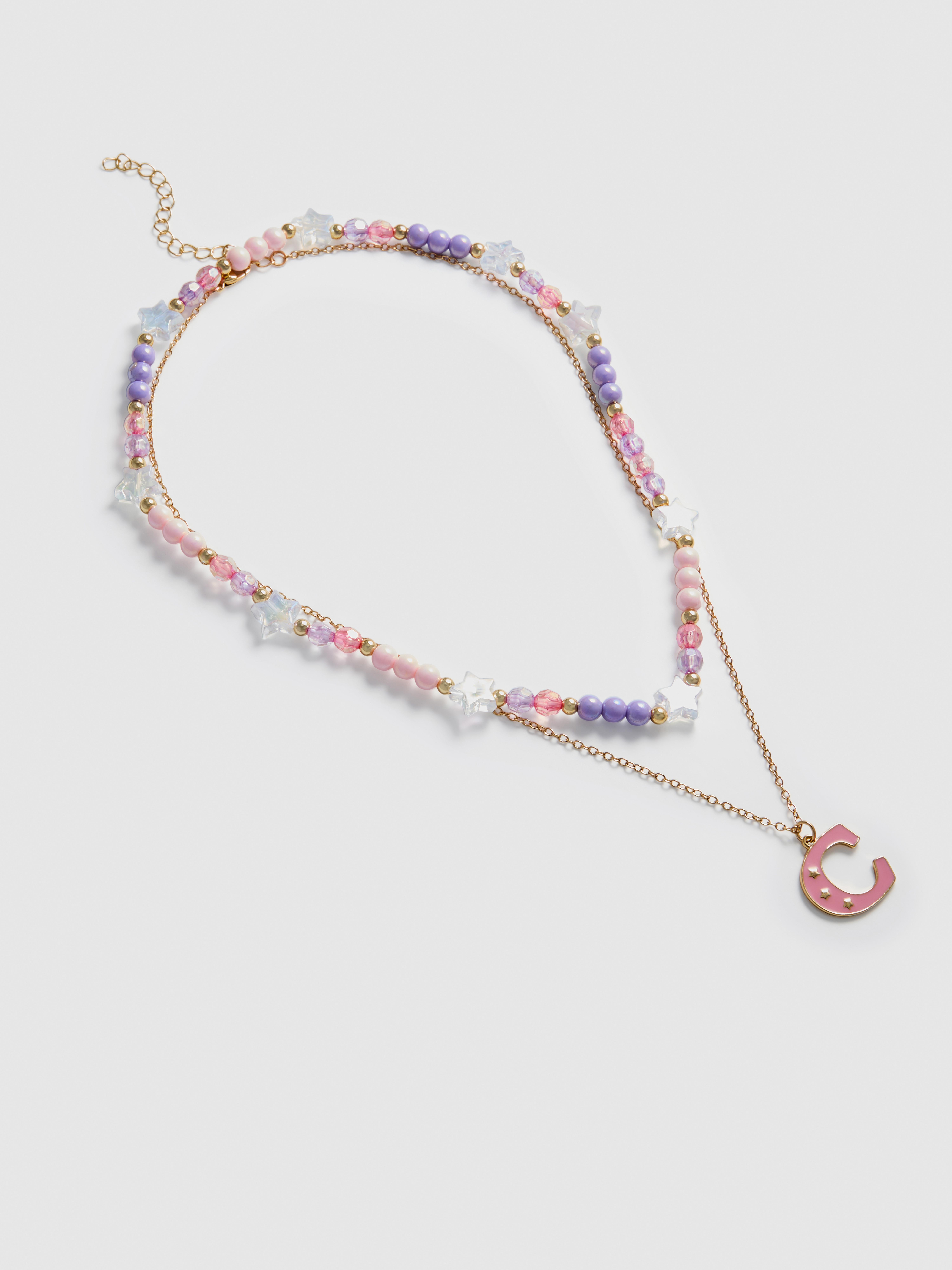 Layered Initial Necklace