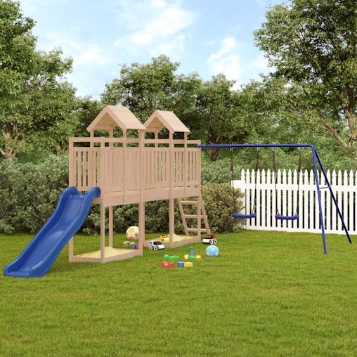 NNEVL Outdoor Playset Solid Wood Pine