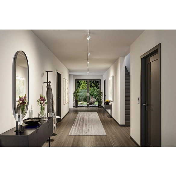 Spot »URail«, 4 W, 230 V, Metall/Glas, weiß