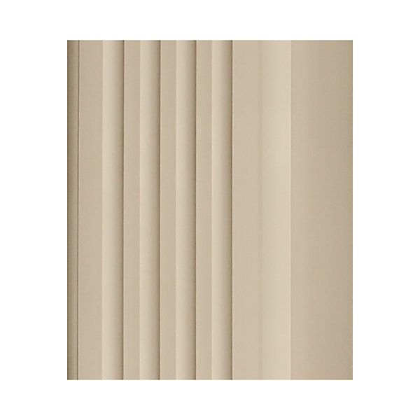 Nez de marche PVC 48x42mm, QUEST, profilé d'escalier PMW, antidérapant, d'escalier-protection, beige, 1.5m