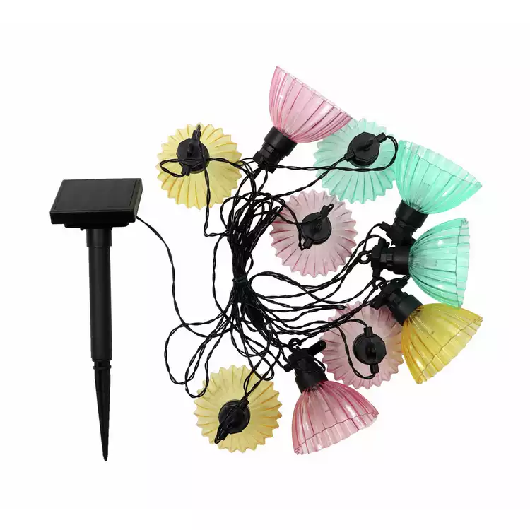 Habitat 10 LED Solar String Lights - Warm White