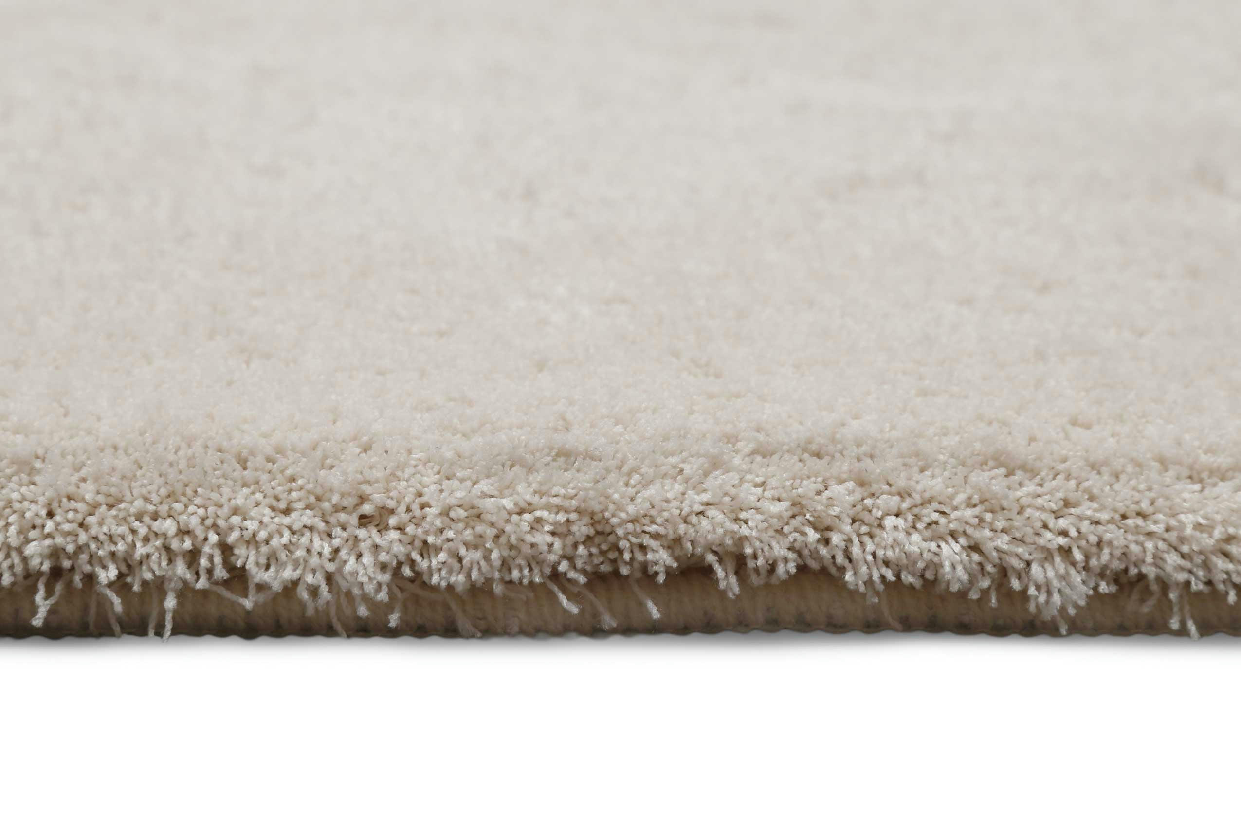 PORTO AZZURRO - Tapis de bain microfibre très doux uni blanc crème 55x65