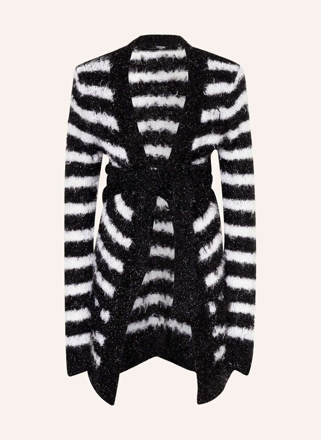 BALMAIN Strickhülle mit Glitzergarn