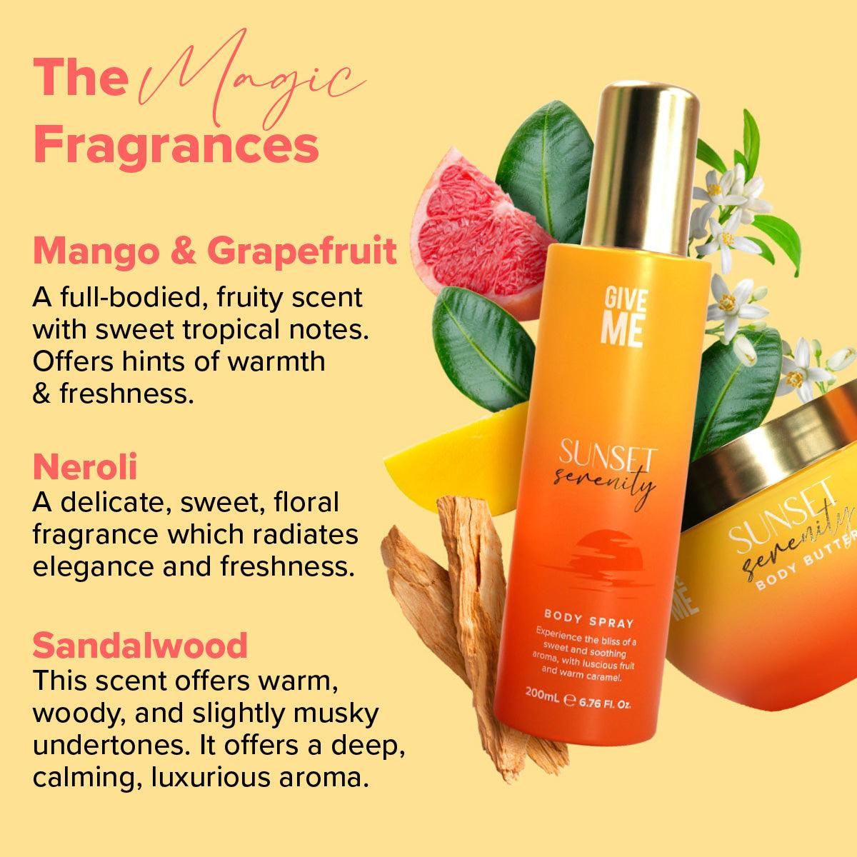 Give Me Body Spray - Sunset Serenity - 200ml