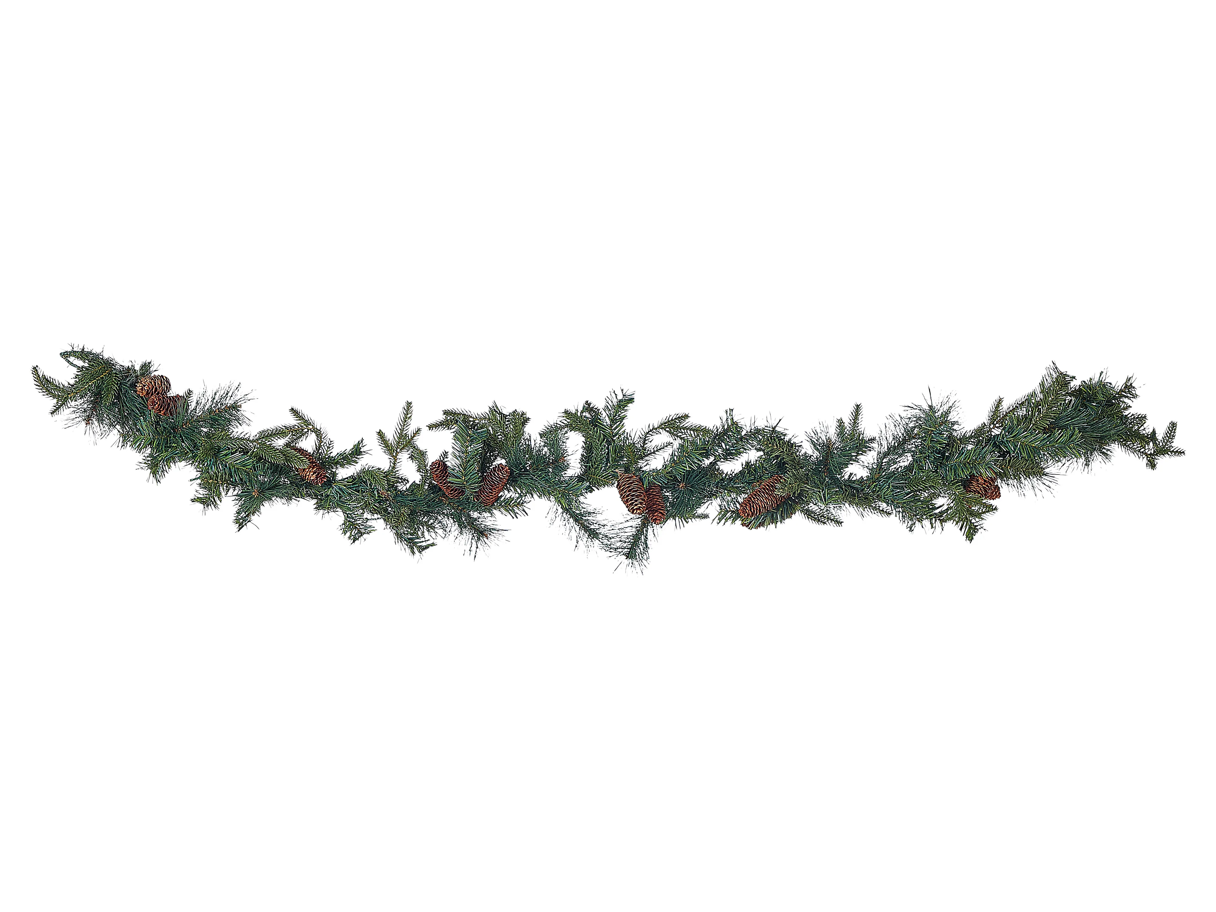 Christmas Garland LED KAMERUN 180 cm Green