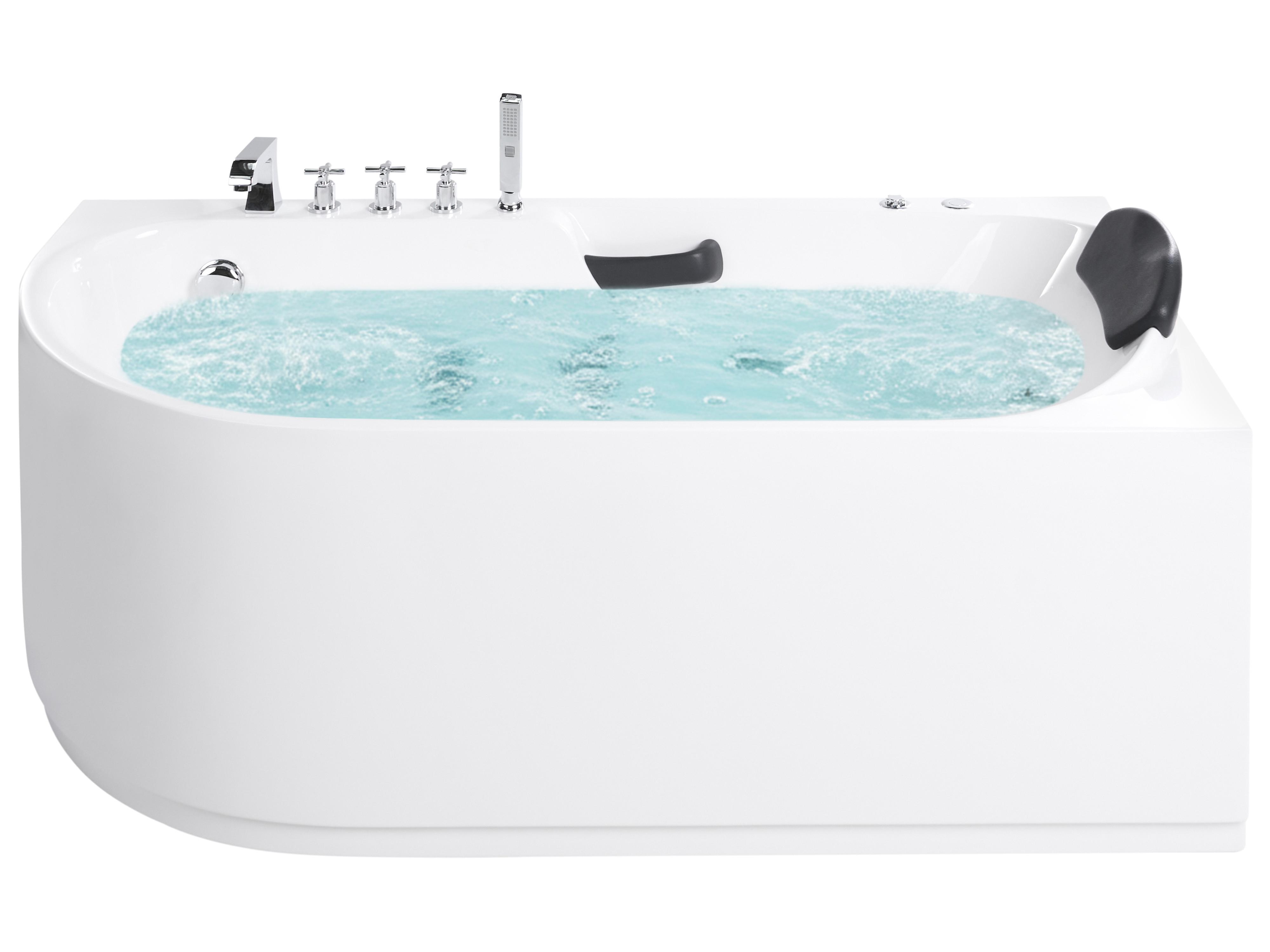 Hot Tub SAYULA Left Hand 1700 x 800 mm White