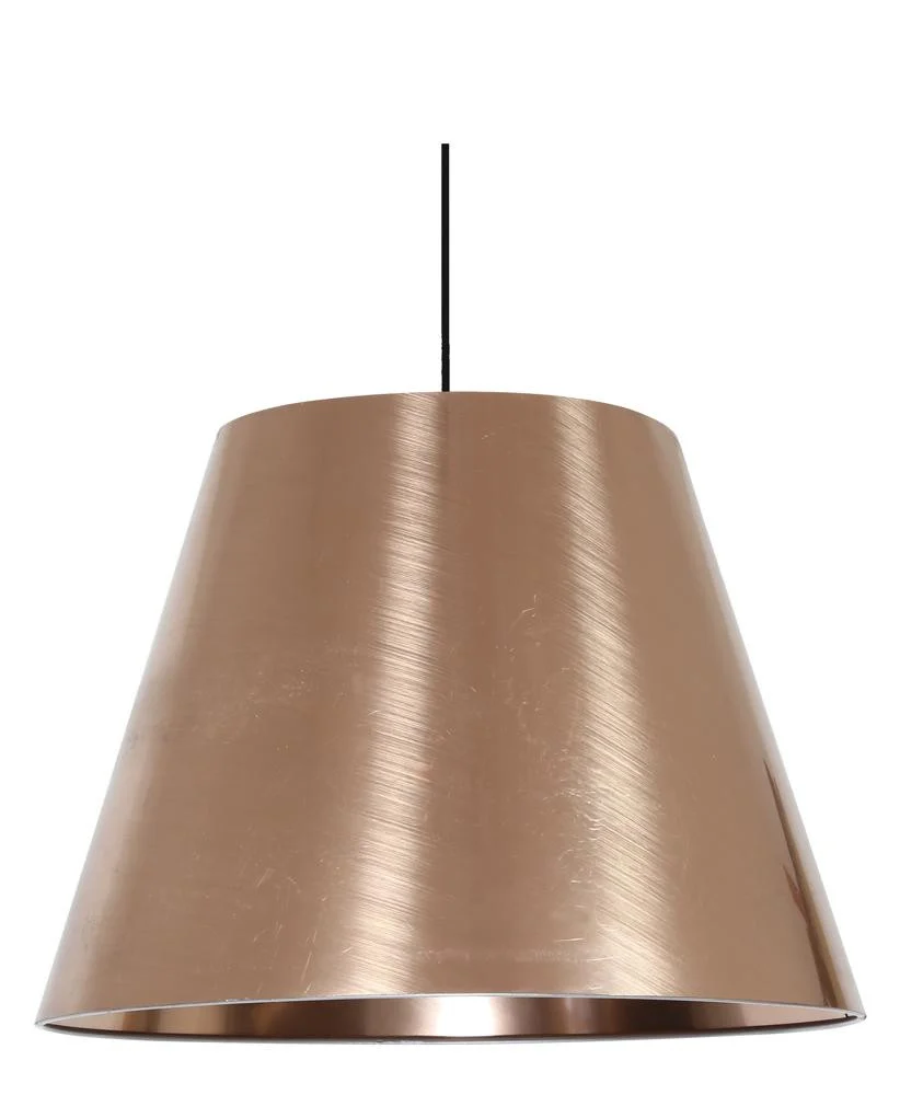 Lampa wisząca miedziana PLATINO 1xE27x60W wym: 100x35x35 cm Candellux