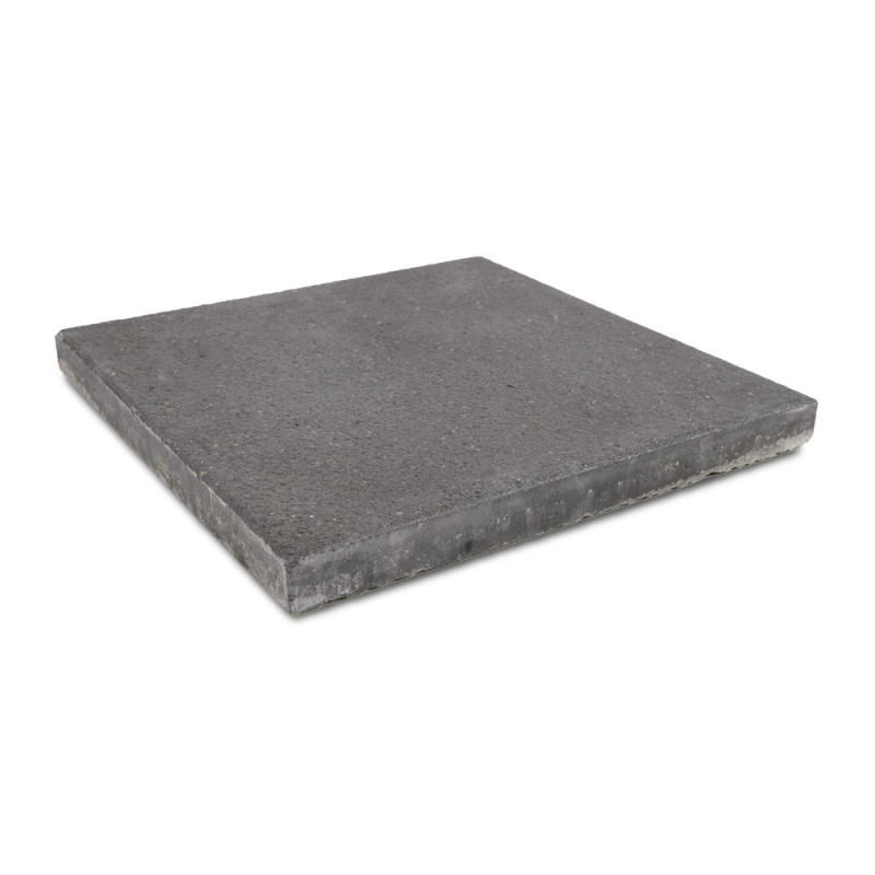 Dalle de terrasse Coat noire 40 x 40 x 3,7 cm COBO GARDEN