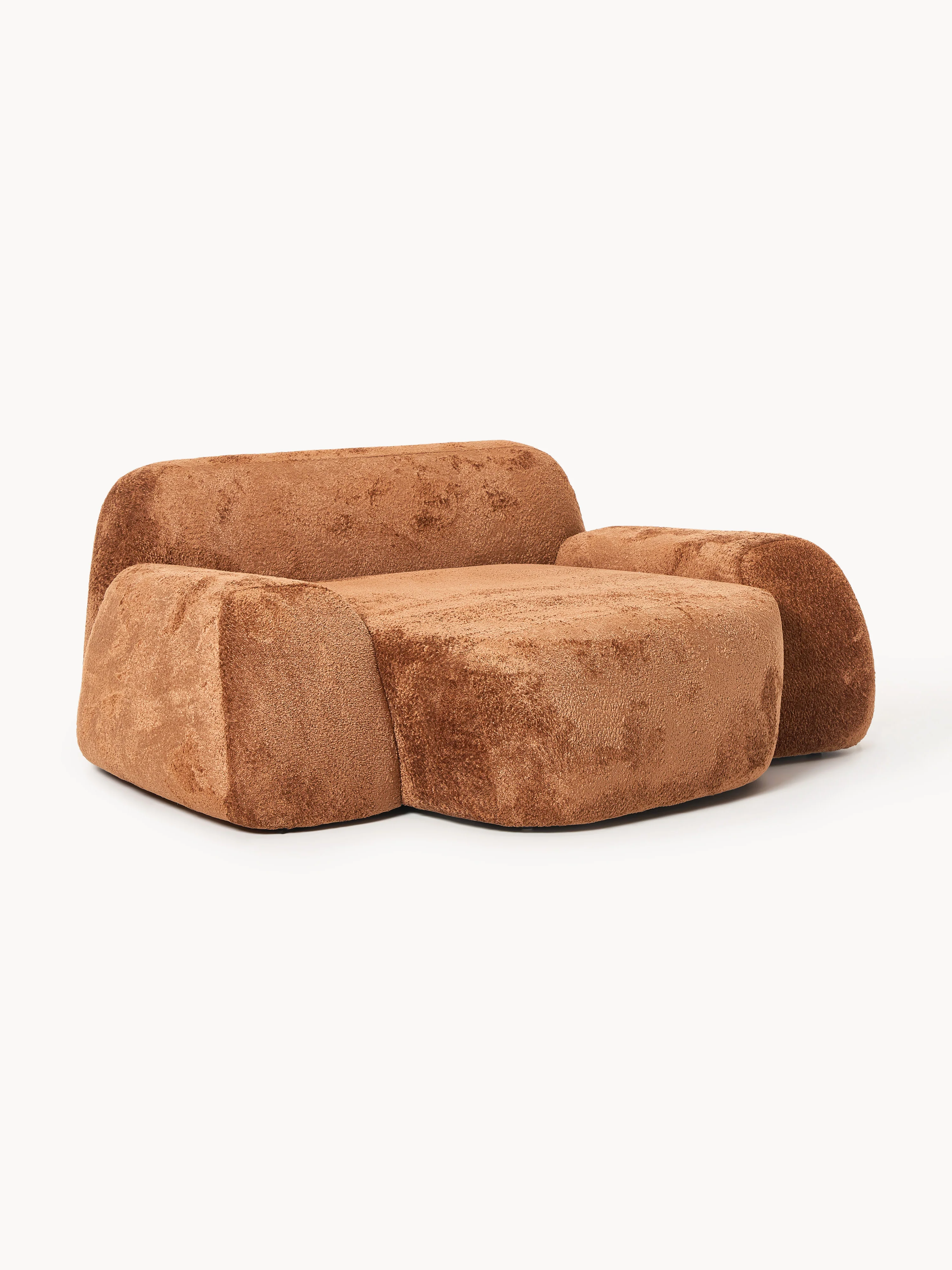 XL Loungesessel Wolke aus Teddy-Bouclé