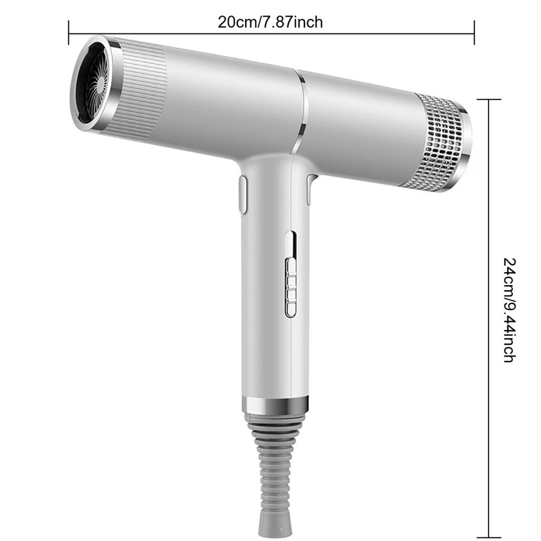 Nordara 2000W Ionic Hair Dryer Fast Drying with Diffuser Salon Home