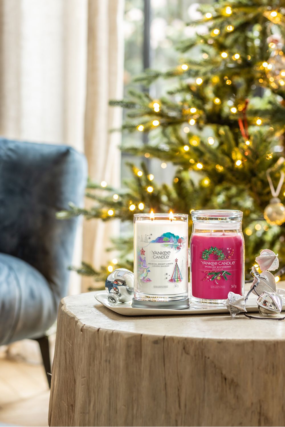Yankee Candle Sparkling Winterberry Signature Large Jar Candle
