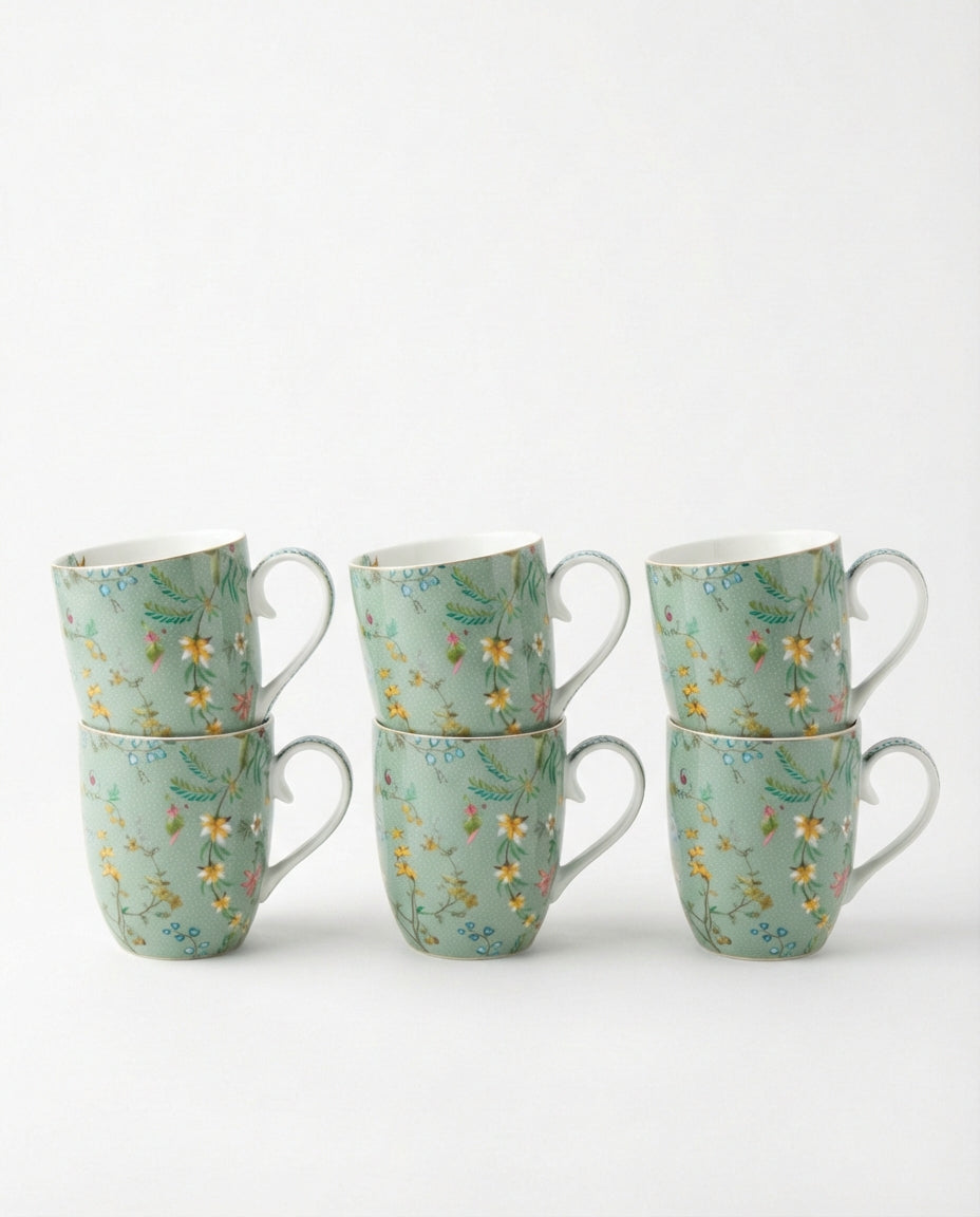 Pip Studio - Jolie Mokken - Servies set van 6 - 365ml